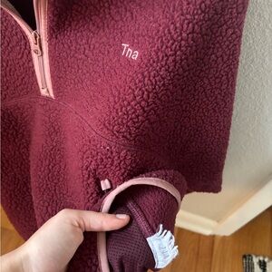 Aritzia TNA Polar Fleece 1/2 Zip